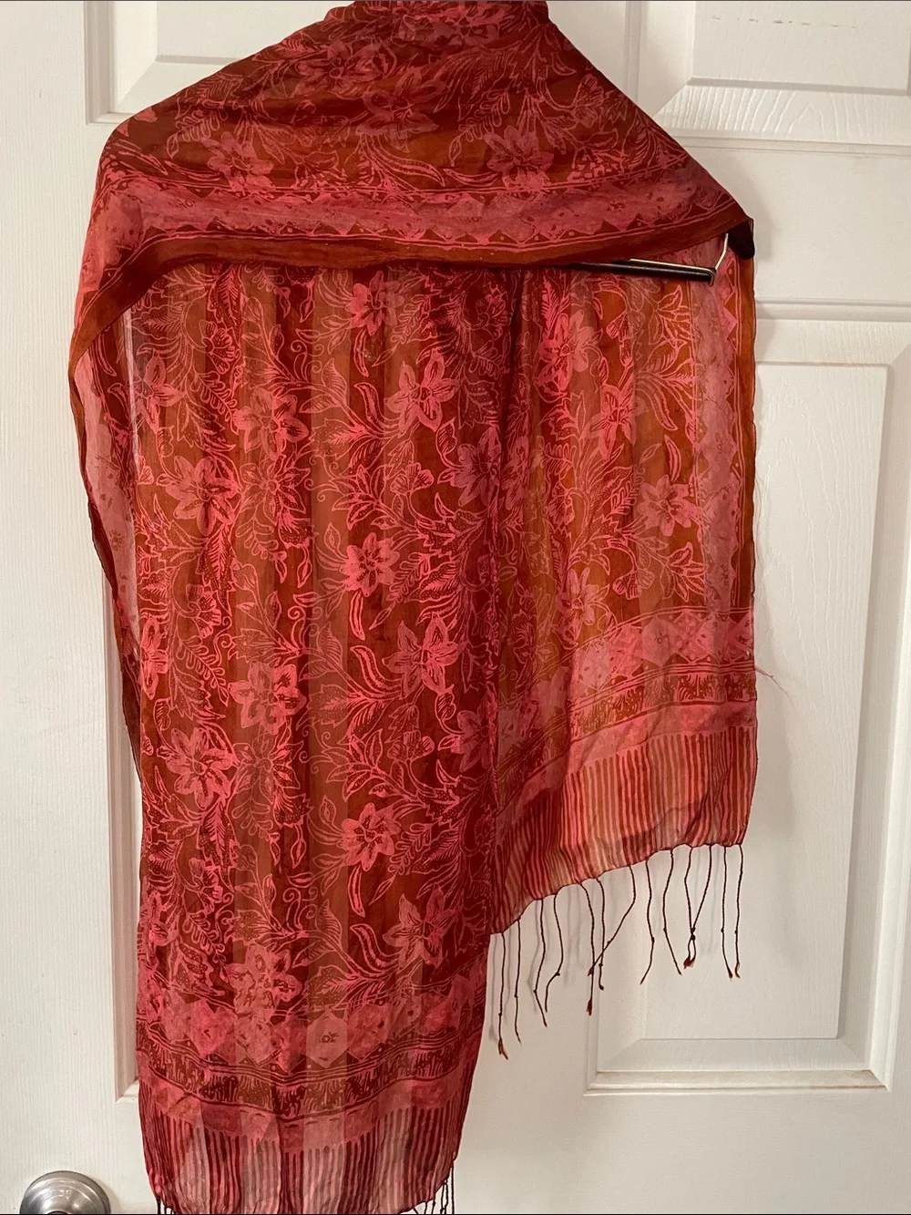 VTG SILK PAISLEY SCARF